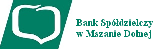 Logo Banku Spółdzielczego w Mszanie Dolnej